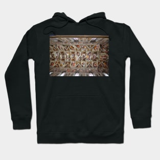 Sistine chapel in the Vatican museum Hoodie